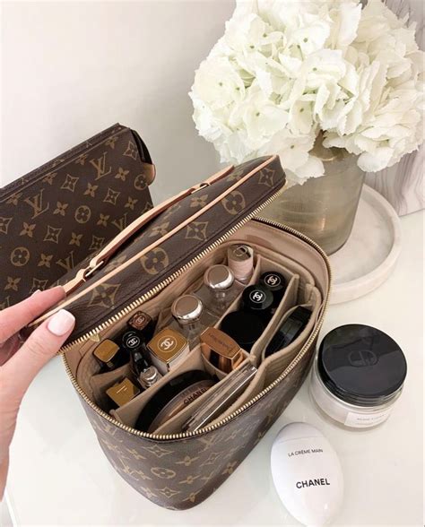 louis vuitton makeup bag etsy|Louis Vuitton hard makeup case.